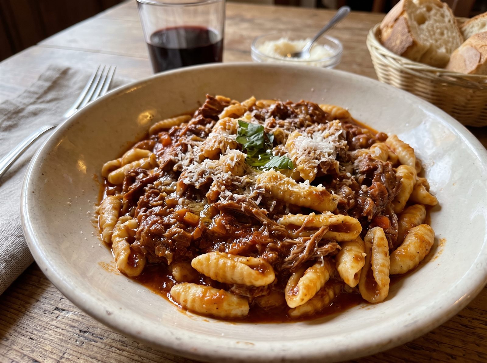 Cavatelli al ragù molisano