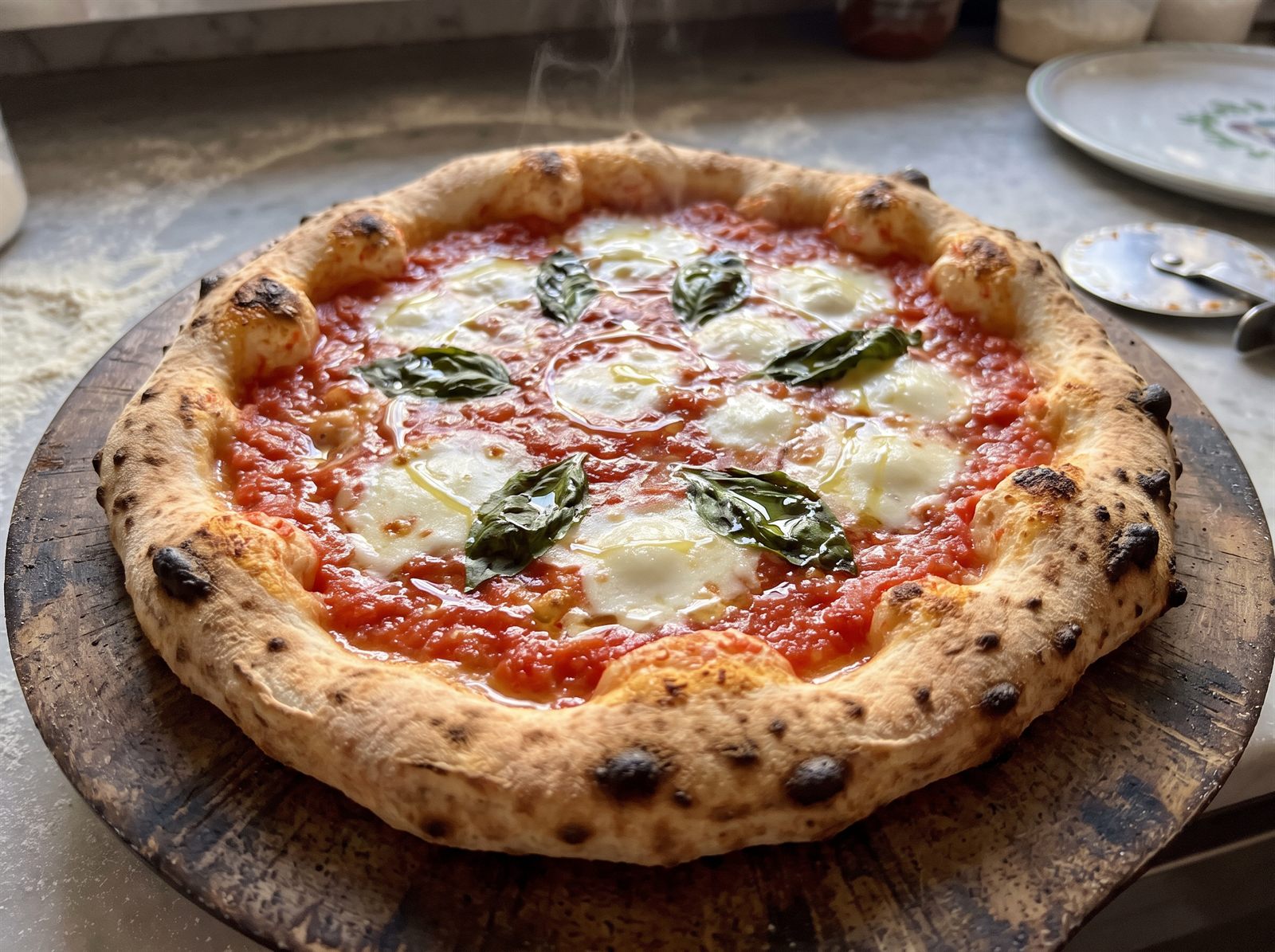 Pizza napoletana Margherita